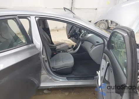 2013 Hyundai Elantra Gls/Limited from USA, damaged, VIN KMHDH4AE4DU550971